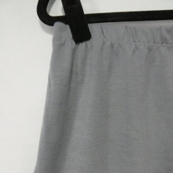 JUSTICE | size 16/18 | "Just Hangin' Out" Grey Lounge Shorts | Pink Drawstring - Picture 3 of 14